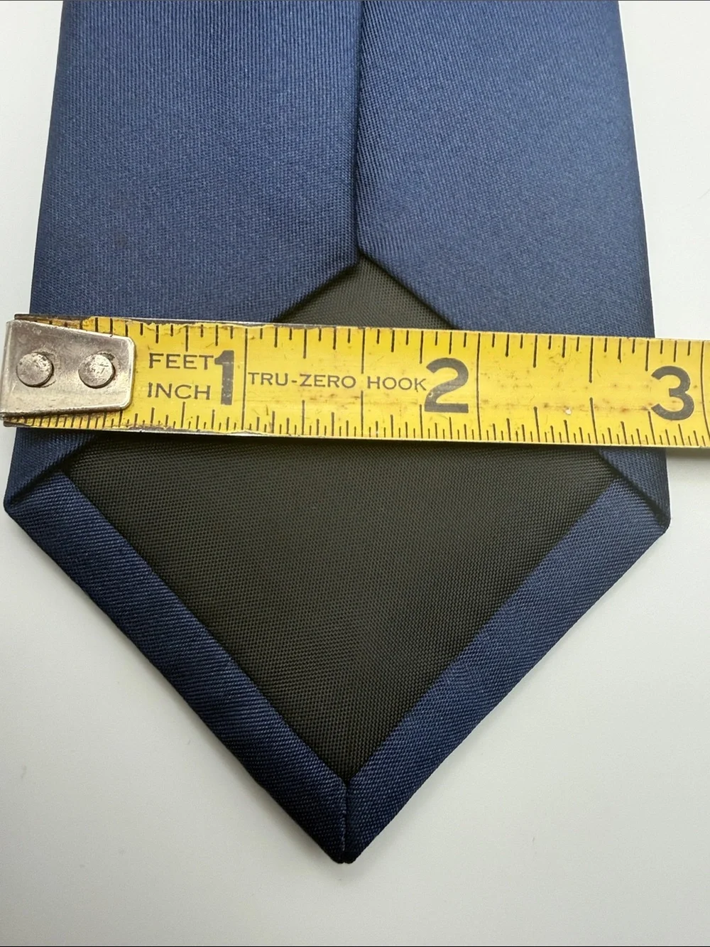 Michael Kors Solid Navy Silk Tie